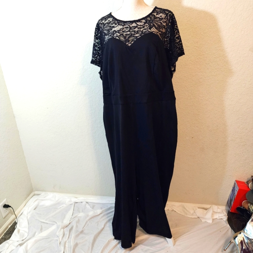 Black Lace Jumpsuit